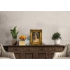 FJXMFRAME Vintage 5x7 Picture Frame Gold Antique Picture Frames with