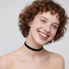 RareLove Classic Black Velvet 10mm Choker Necklace
