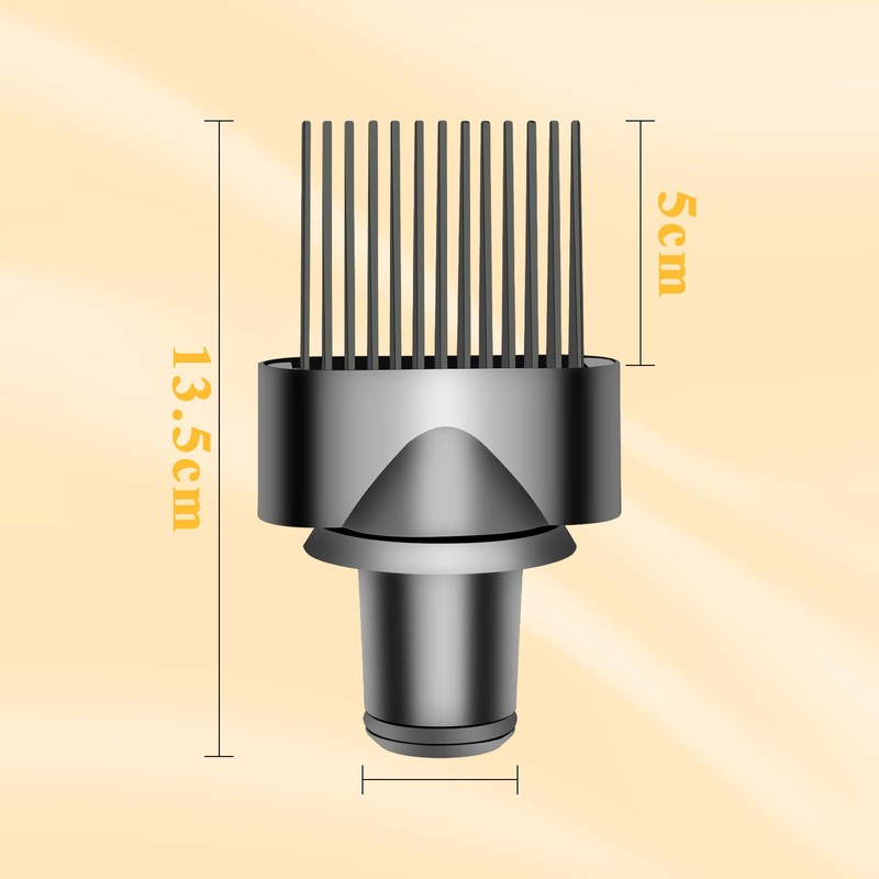 YTCHYYSK Wide Tooth Comb Attachment for Dyson Supersonic Hair Dryer