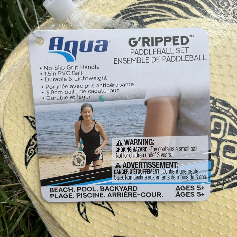 Aqua G’RIPPED Paddleball Set