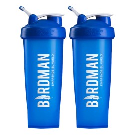 Birdman Kit 2 Vasos Shaker Para Proteína 600ml Bpa Free                                                                                               