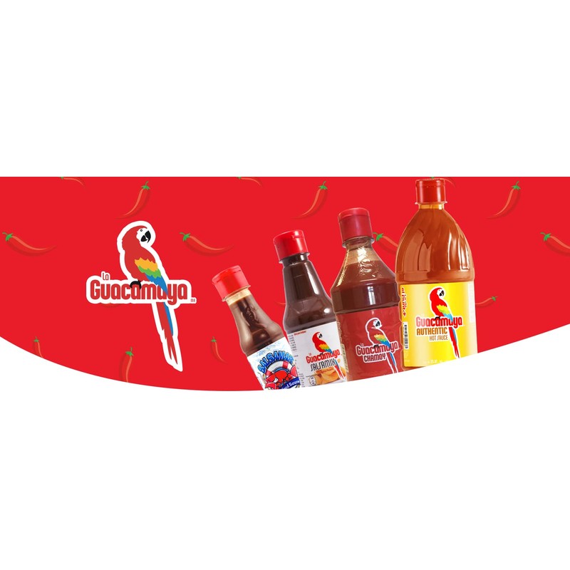 4 BOTTLES GUACAMAYA HOT SAUCE 12.34 OZ Le da el