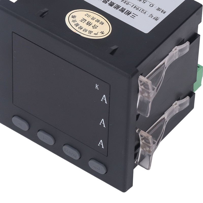3 Phase Current Meter LED Digital Display Ammeter Programmable Intelligent