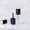 UPSTORE 3 Pcs 5ml Frosted Glass Lip Gloss Tubes Refillable
