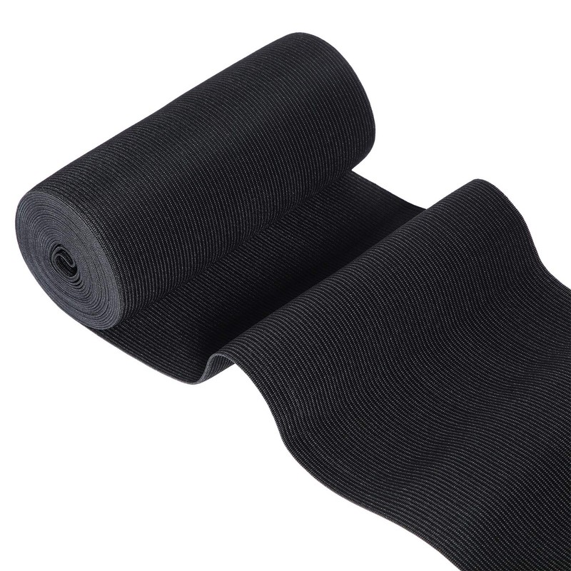 EBOOT Carrete Elástico (6 Pulgadas X 3 Yardas, Negro)