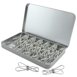Wire Pegs Stainless Steel Pegs REGULAR SIZE - 201 Grade (24 pegs in tin)
