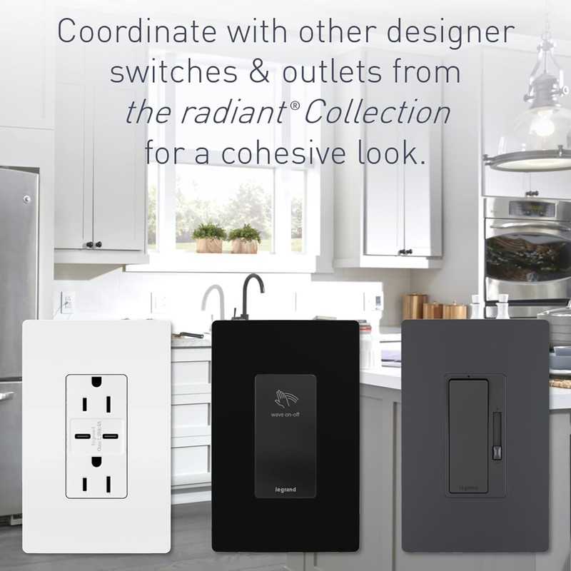 Legrand radiant RT2NICCV4 Digital Countdown Timer with Locator Light and