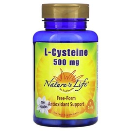 Nature's Life l-Cysteine ​​500mg Capsules 100 Tablets NLI-00363, 1 ea, 1 ea / Nature's Life l-시스테인 500mg 캡슐 100정 NLI-00363, 1개, 1개