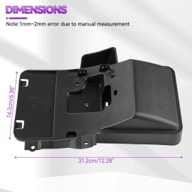 Unbranded For Jeep Wrangler JK 2007-2017 Rear License Plate Tag Bracket & Light 68064720AA