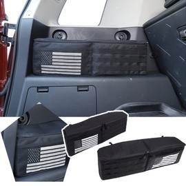 HAPPYHORSE Fit For Toyo-ta FJ Cruiser (XJ10) 2007-2021 Trunk Storage Box Storage Bag (American Flag) (two pieces)
