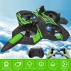 Remote Control Airplane Fighter Foam Stunt Fighter RC Quadcopter with