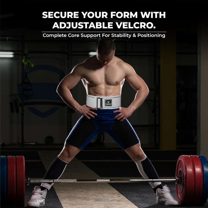 Quick Locking Weight Lifting Belt - Adjustable Lifting Belt for