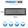 8P Magnetic Floor Vent Covers 4 x 12 Inch Air