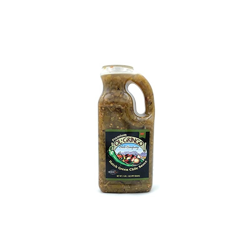 Ol' Gringo Chile Company Premium Hatch Green Chile Sauce Hot