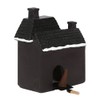 Haunted Black & White Holiday House Incense Cone Burner -