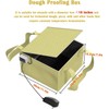 Versatile Dough Proofer with Heater, Bread Pizza Dough Proofing Box