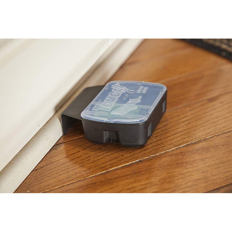 Tomcat Kid Resistant Mouse Killer Refillable Bait Station, 6 Pack