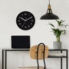 Acctim Wall Clock, Black, 20cm