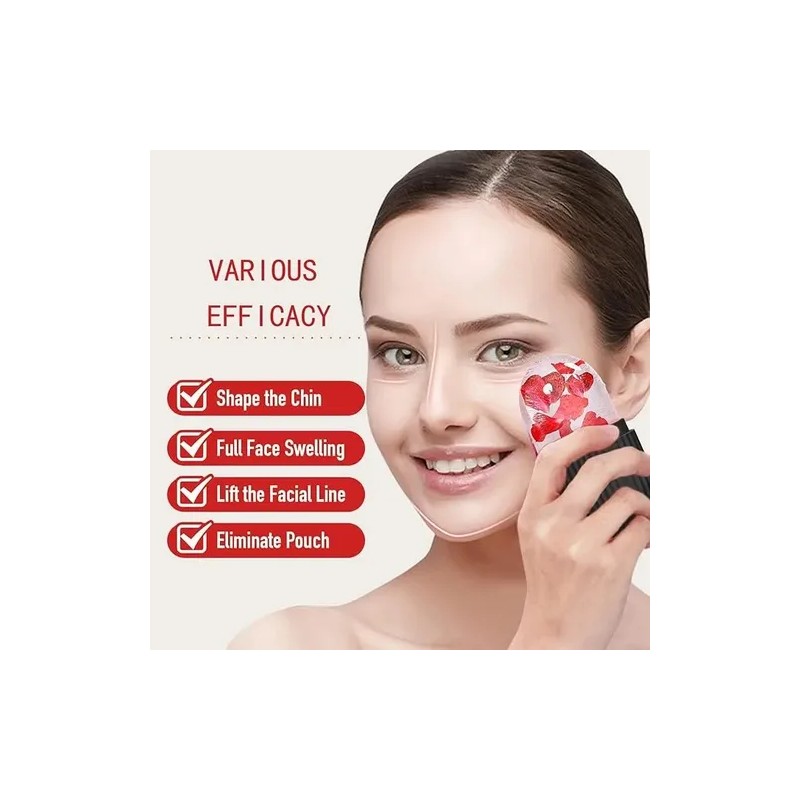 Rodillo Silicn Hielo Para Masaje Facial Cara Cuidado Piel