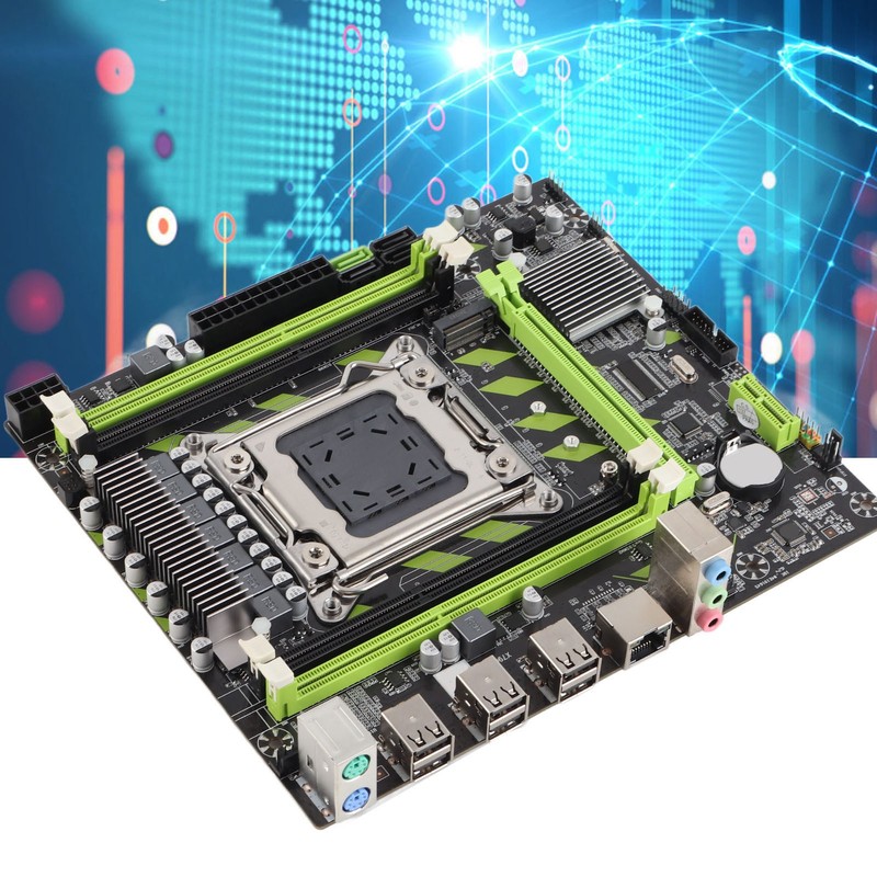 Desktop Motherboard NVME M.2 SATA2.0 PCIe 3.0X16 Dual Channel DDR3