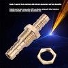 Brass Hose Connection Plug Adapter, Akozon Pack of 2 Hose