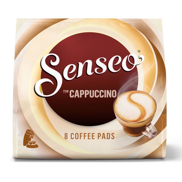 Cápsulas de café Senseo | Café Latte Café Latte, 8 piezas | Peso total 3.25 oz 8 pods
