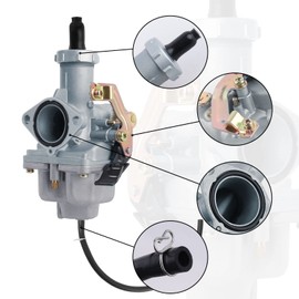 SOLLON PZ27 Carburettor Replacement for Engine CG 125cc 150cc 200cc 250cc 300cc for ATV/Go Kart/Quad/Dirt Bike