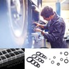 YUENTOEN 279Pcs Rubber O-Rings Kit, 18 Sizes Eyelet Sealing Gasket