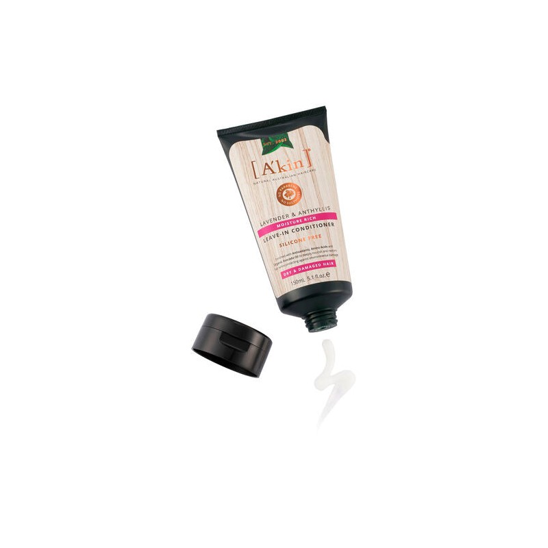 A'kin Moisture Rich Lavender & Anthyllis Leave-In Conditioner 150mL