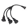 NICOH NCT-DB3WP Rainproof Distribution Cord, 3 Distribution, 15 A, Total