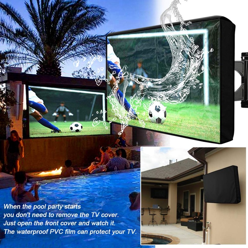 HOMEYA Outdoor TV Cover 60-65 Inch With Clear Scratch Resistant