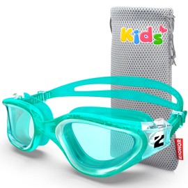 ZIONOR G1MINI Children's Swimming Goggles Polarised / Non-Polarised Comfortable Children's Swimming Goggles Anti Fog UV Protection Swimming Goggles for Girls and Boys (Years 6-14)