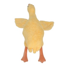 Stuffed Goose Toy Children Adult Cute Soft Plush Animal Toy Throw Pillow Bedroom Decoration for Sofa Yellow