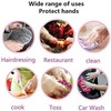 Disposable Food Prep Gloves - 500 count Plastic Food Safe