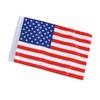 2 Pack United States With Flag Pow Mia Flag 6''