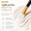 Brochas Silicón Mascarillas Faciales Tipo Espatula Suave Precisa Reutilizable Aplica