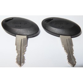 Ilco Bauer Camper Keys RV Keys Cut to Your Key Number from 731 to 760 Two Working Keys Trailer. by Ordering These Keys You are Stating You are The Owner. (741)