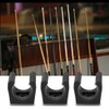Pool Cue Holder Wall 6 Pieces Billiard Holder Organizer Set