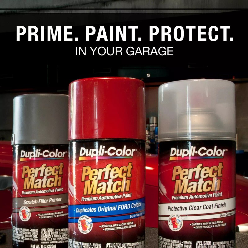 Dupli-Color Perfect Match Spray Paint Hyundai Power White Pearl W1-8