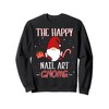 Nail Art Wichtel Xmas Gnome Weihnachten Sweatshirt