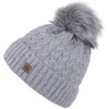 Compagno Knitted Hat Women's Bobble Hat Winter Hat Norway Winter