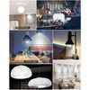 JACKYLED E26 Light Socket Extender 4-Level Extendable, 3.1-4.3in/8-11cm Extension E26/E27