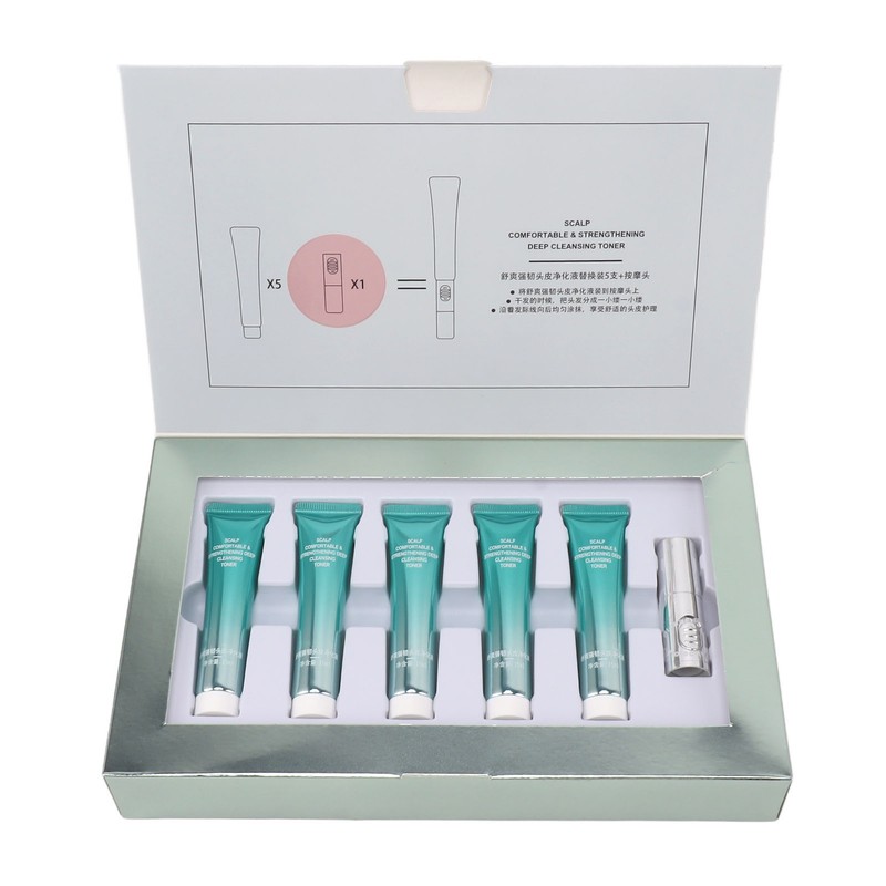 Scalp Cleansing Gel Kit Oil Balance Repair Damaged Follicles Refreshing