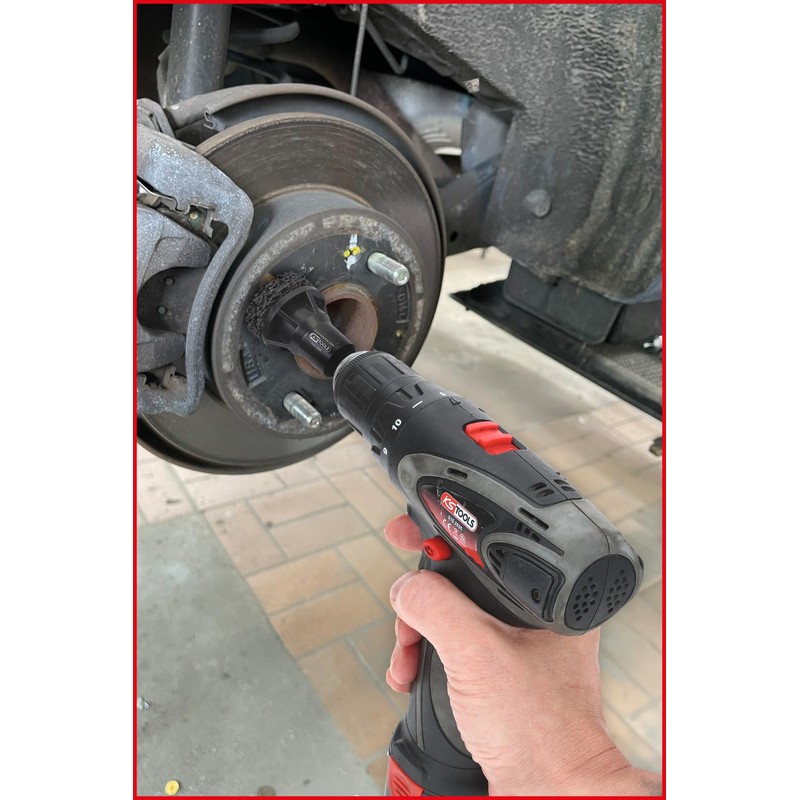 KS Tools 100.5085 Stud Bolt Wheel Hub Grinder Set, Diameter