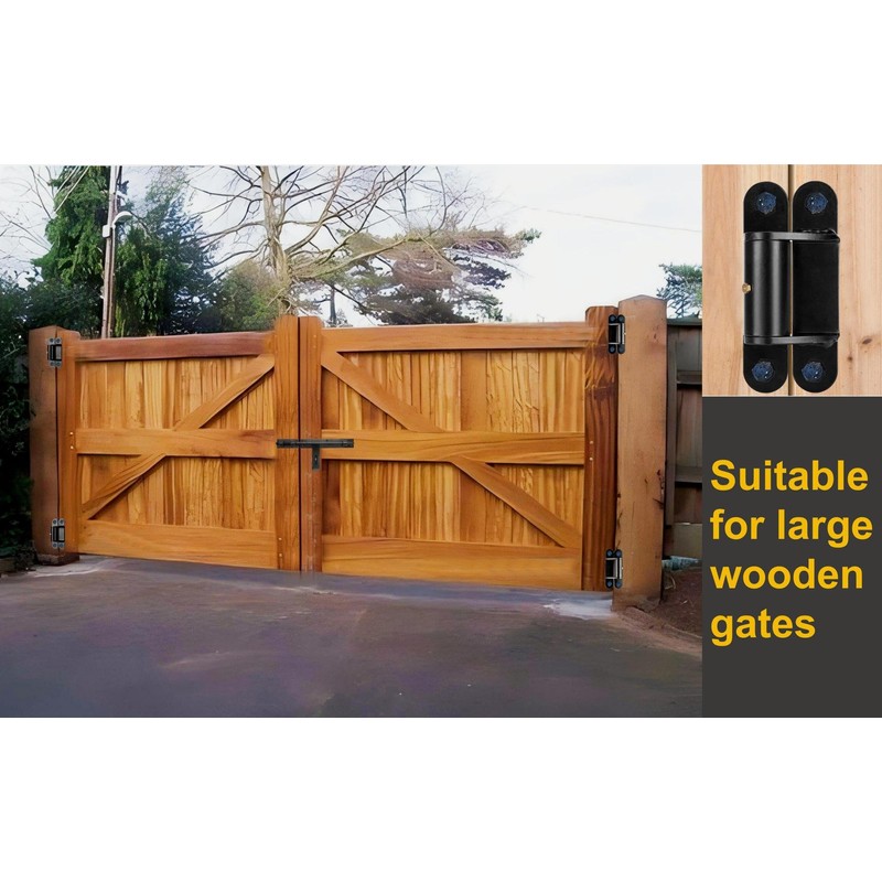 Heavy Duty Gate Hinge - 1100 Lbs Max Load, 180°