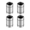 sourcing map LM5UU Linear Ball Bearings 5mm Bore 10mm OD