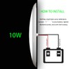 DAMAVO 12 Volt LED Lights 7" DC 12/24V 10W Downlight