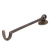 Gate Hook and Eye Swivel Latch Brass Security Window Stay