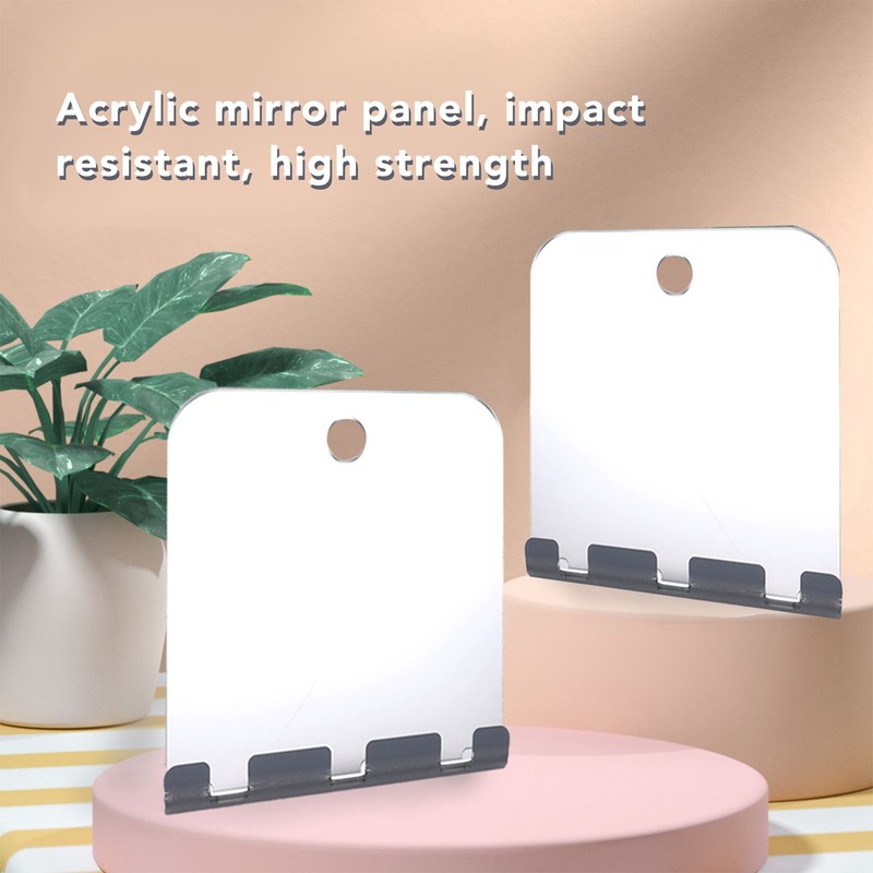 Anti Fog Shower Mirror Fogless Bathroom Shave Mirror Acrylic Shatterproof