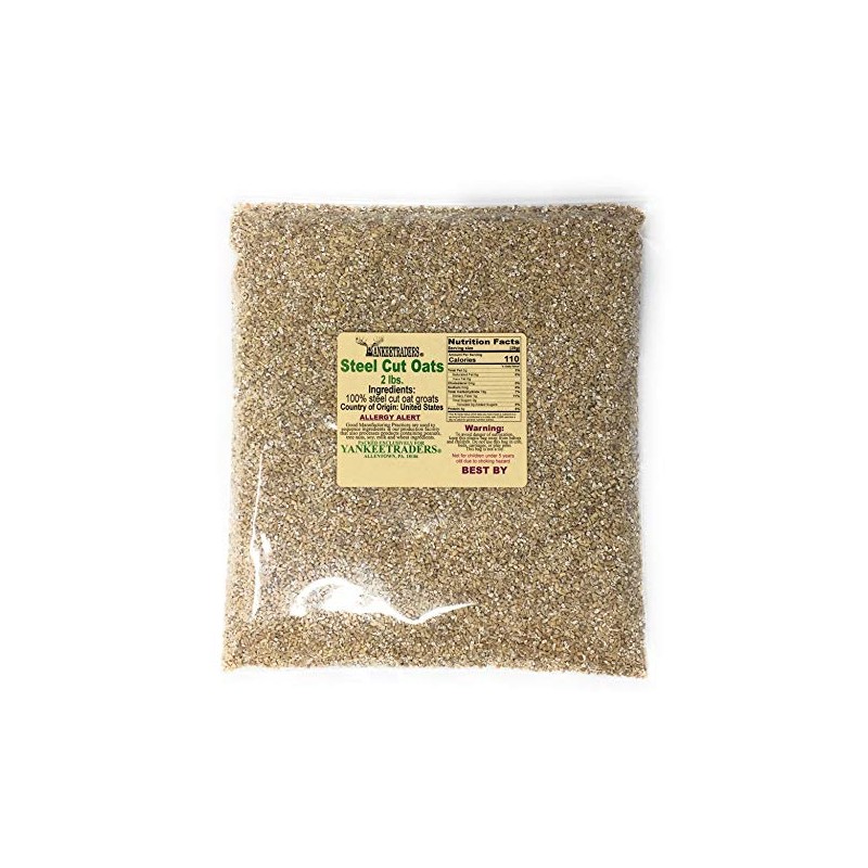 YANKEETRADERS STEEL CUT OATS - 2 Lbs